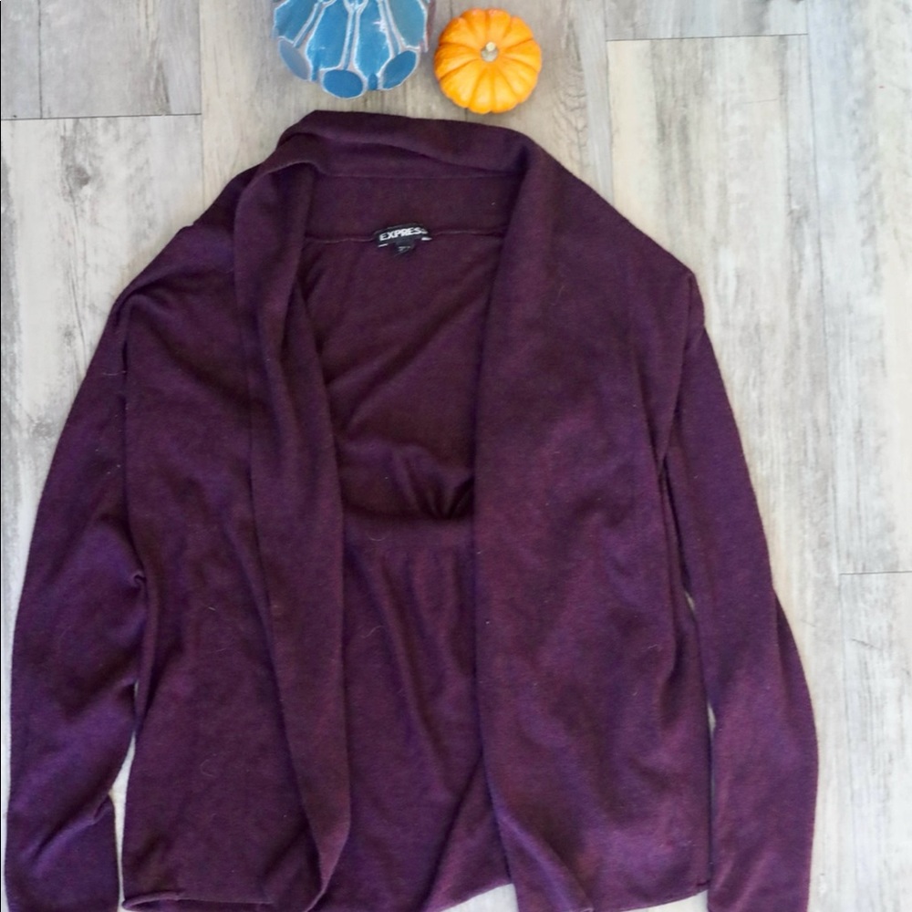 FINAL SALE EUC Express Cardigan. Size Small.